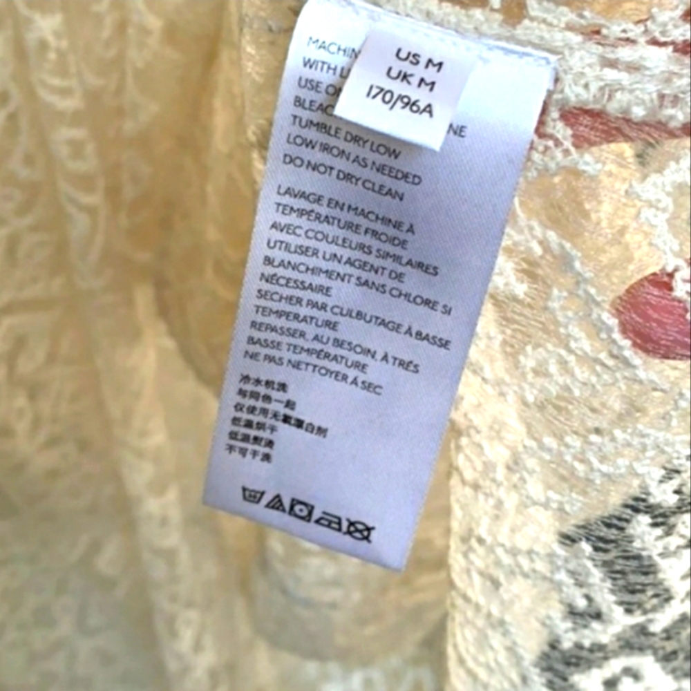 NWT Maeve San-Michel Lace Duster - Picture 5 of 8